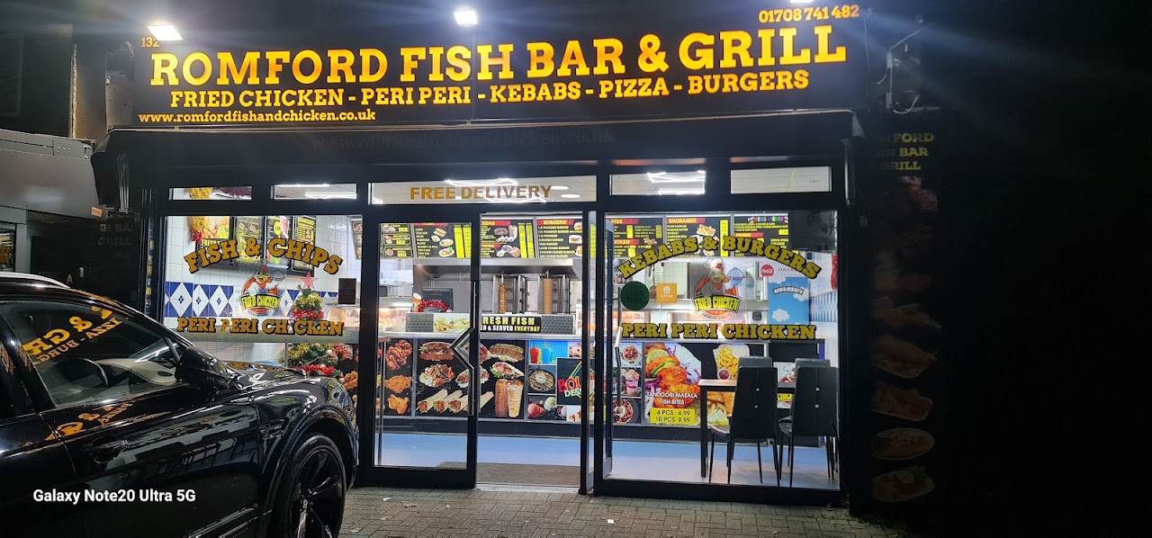 Romford Fish Bar & Grill interior
