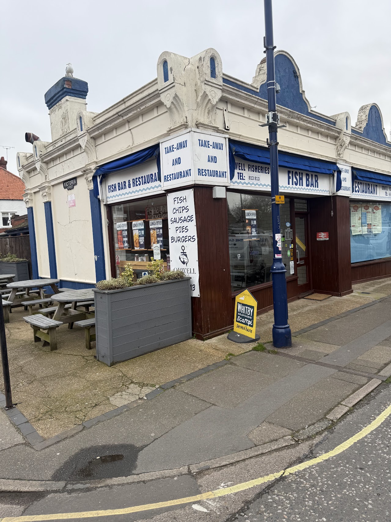 Orwell Fish & Chips interior