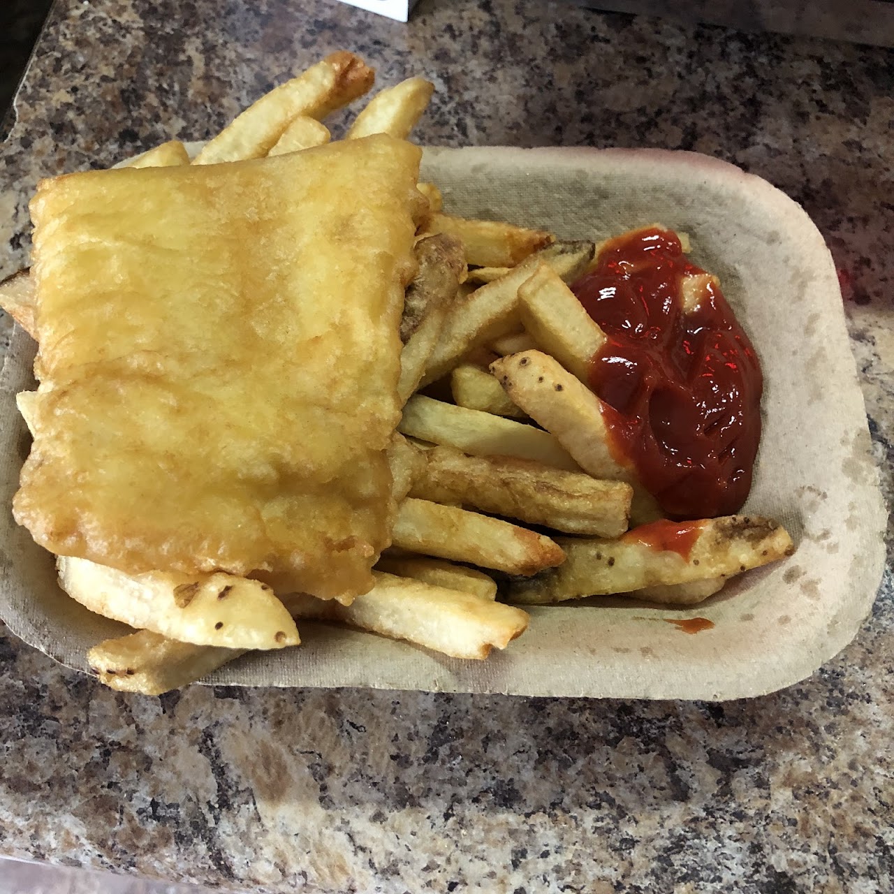 Frick's Fish & Chips interior
