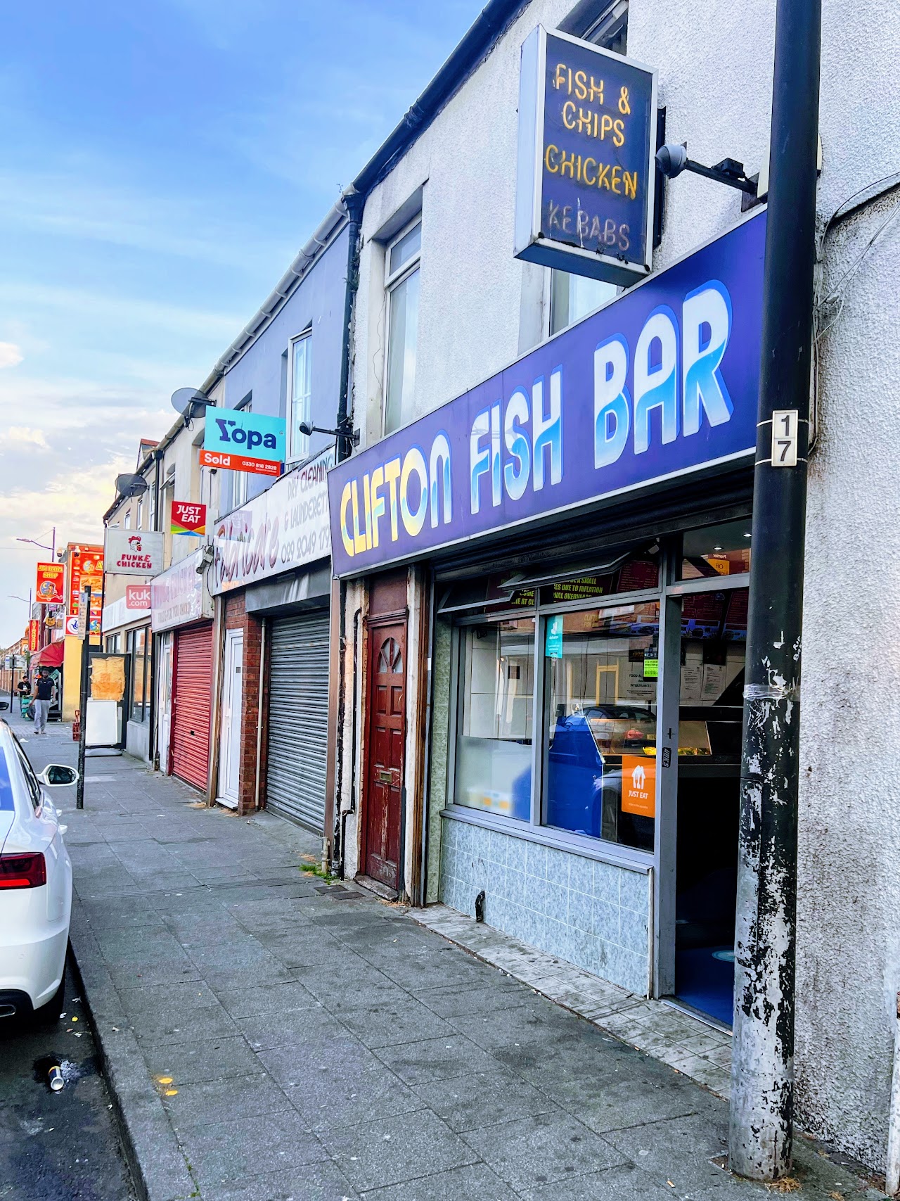 Clifton Fish Bar interior