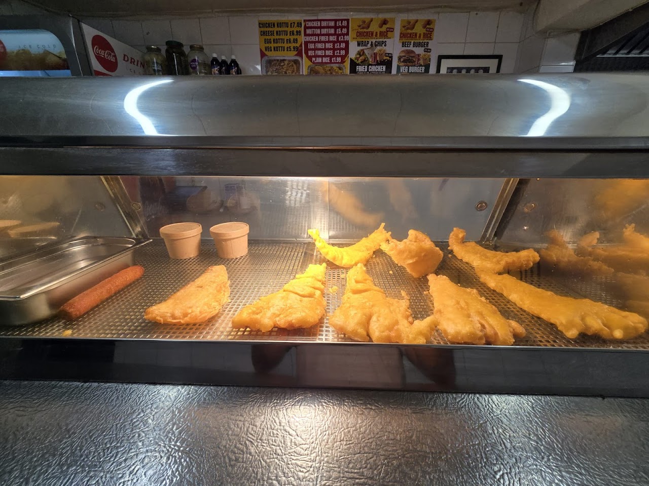 Ted's Fish & Chips interior