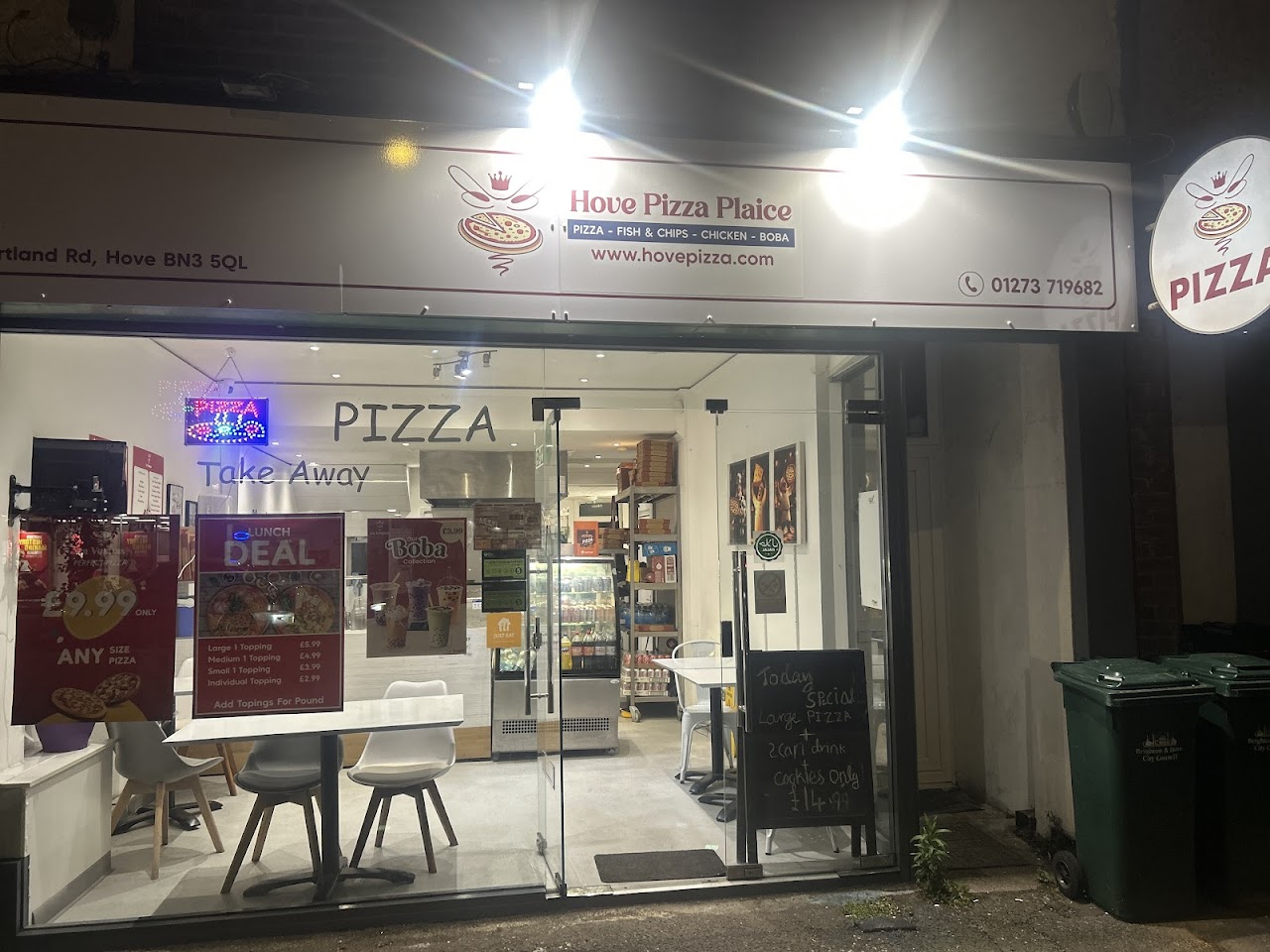 HOVE PIZZA PLAICE interior