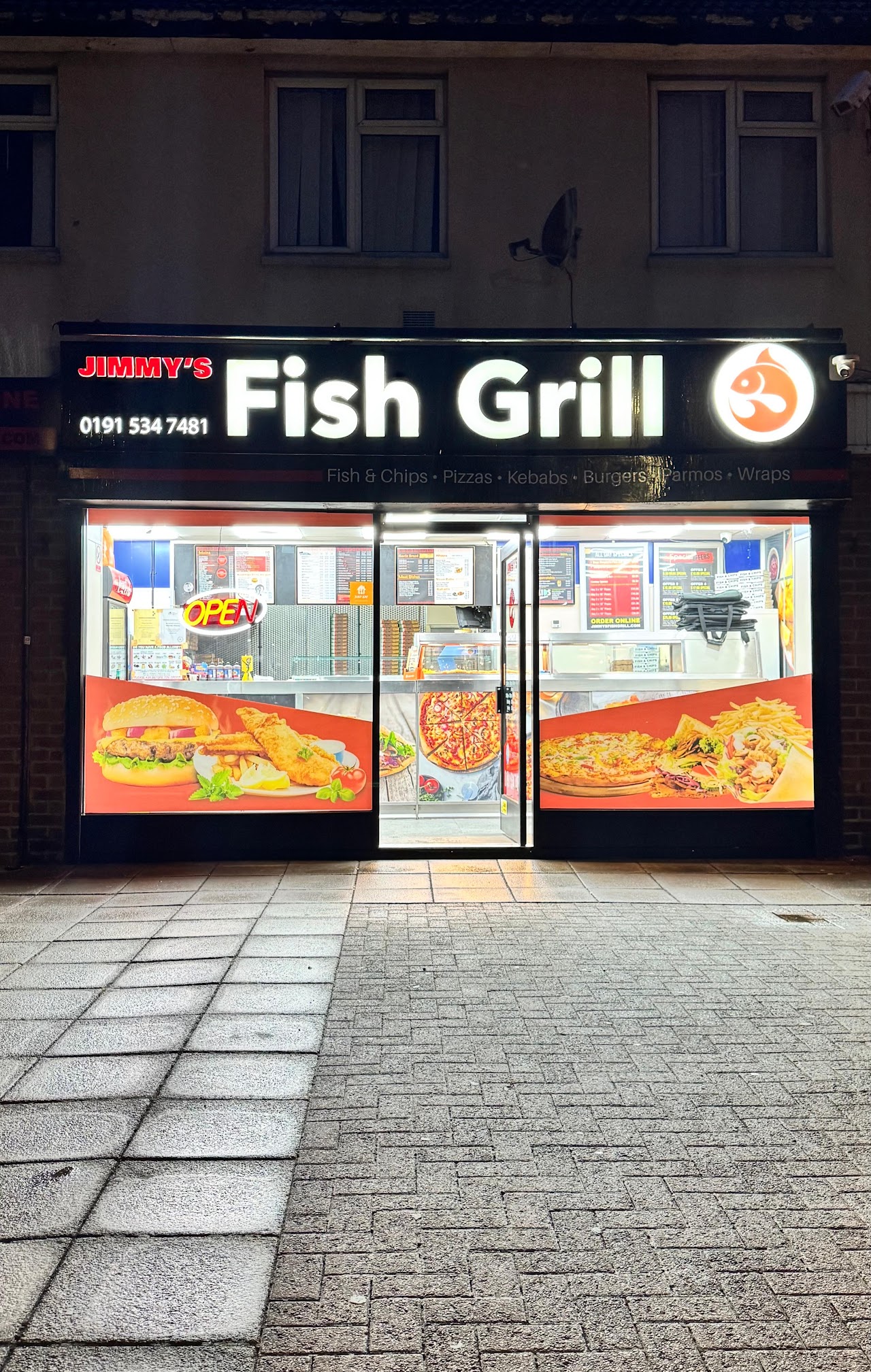 Jimmy Fish Grill Sunderland interior