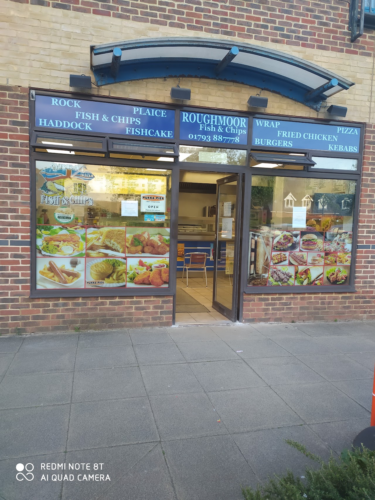 Roughmoor Village Fish & Chips interior