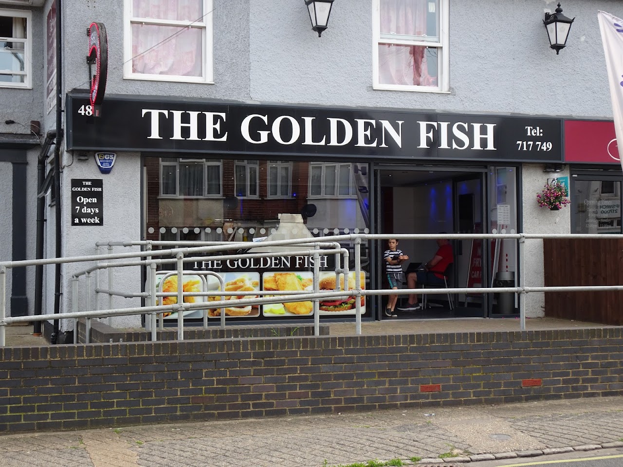 The Golden Fish interior