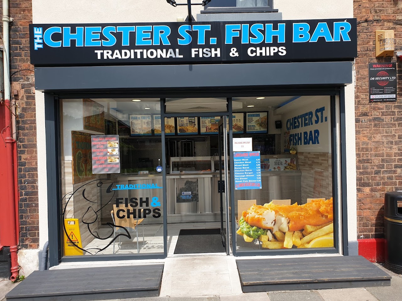 Chester Street Fish Bar interior