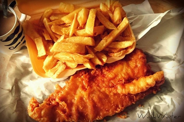 Oh My Cod Fish Bar interior