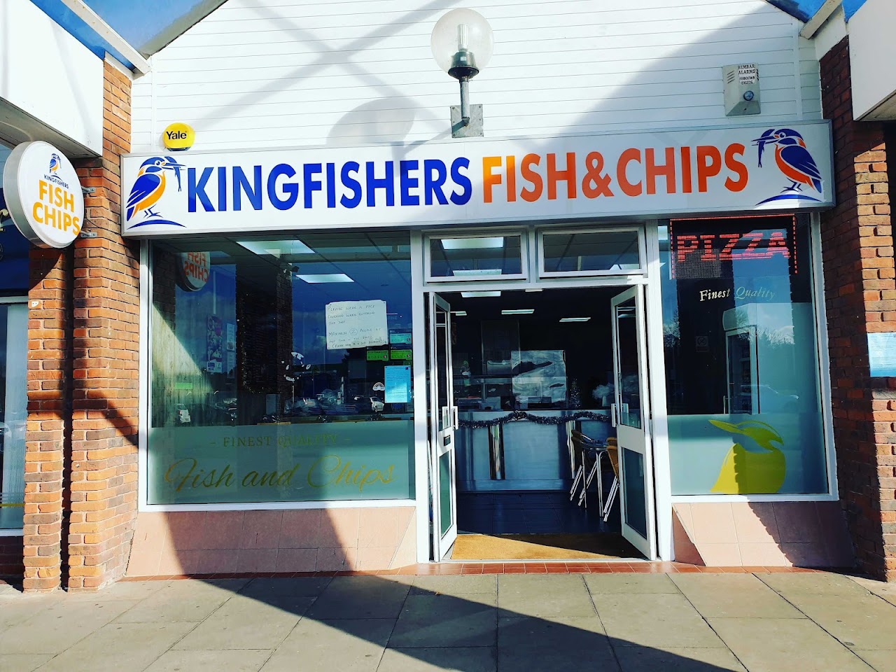 Kingfishers Fish & Chips interior