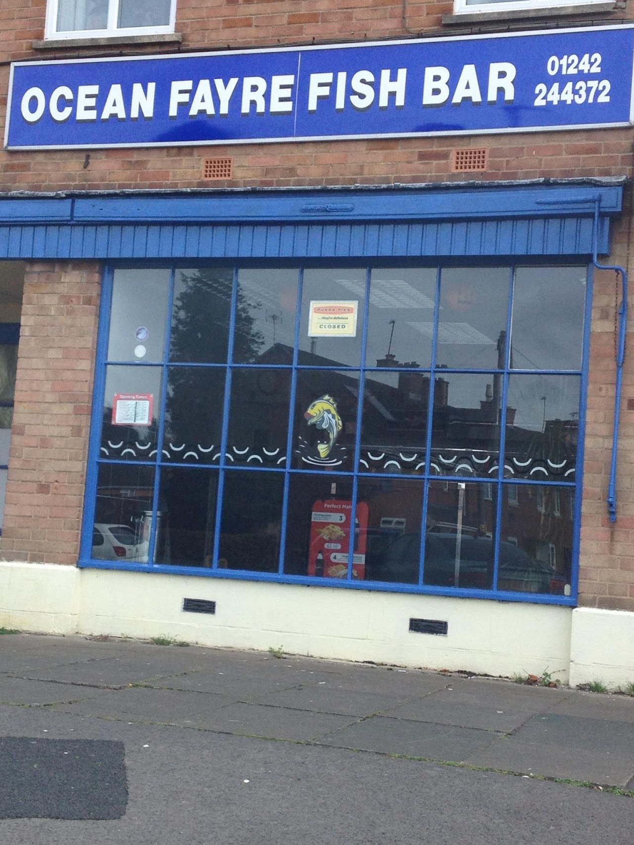 Ocean Fayre Fish Bar interior